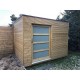 Abri type Box - Bardage IROKO