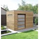 Abri type Box - Bardage IROKO