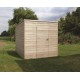 Abri type Box - Bardage IROKO